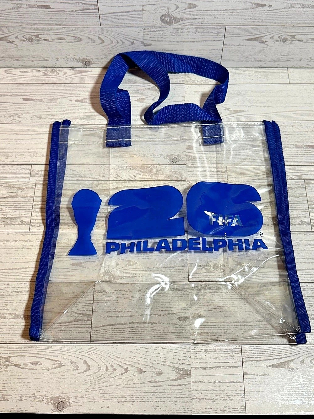 FIFA World Cup 26 Philadelphia Clear Stadium Tote Bag